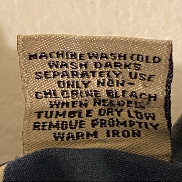 Vintage Hawaiian Shirt Mens Medium M Blue Floral All Over Print 90s Aloha Beach - Picture 10 of 12